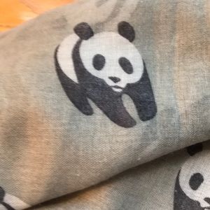 2 Left❗️🐼EXTRA Long Panda Bear Wrap/Scarf/Sarong